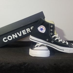 Brand New Black High Top Converse